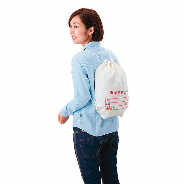 Ａ４ボックス非常用持出袋１２点セットのサムネイル画像1