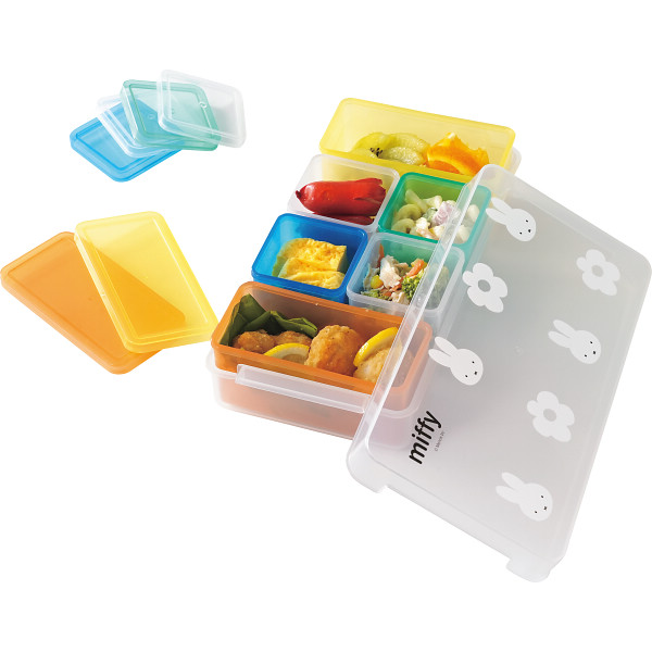 ミッフィー　ケース付キューブストッカー６点セットのサムネイル画像1