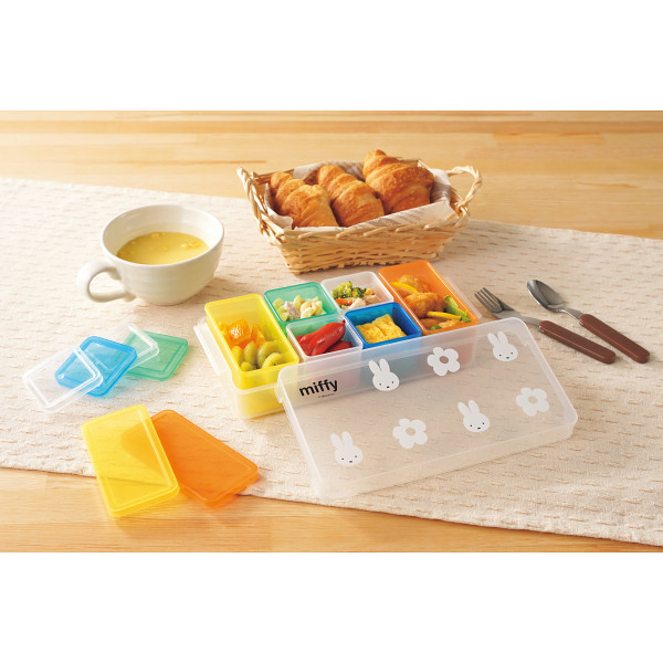 ミッフィー　ケース付キューブストッカー６点セットのサムネイル画像2