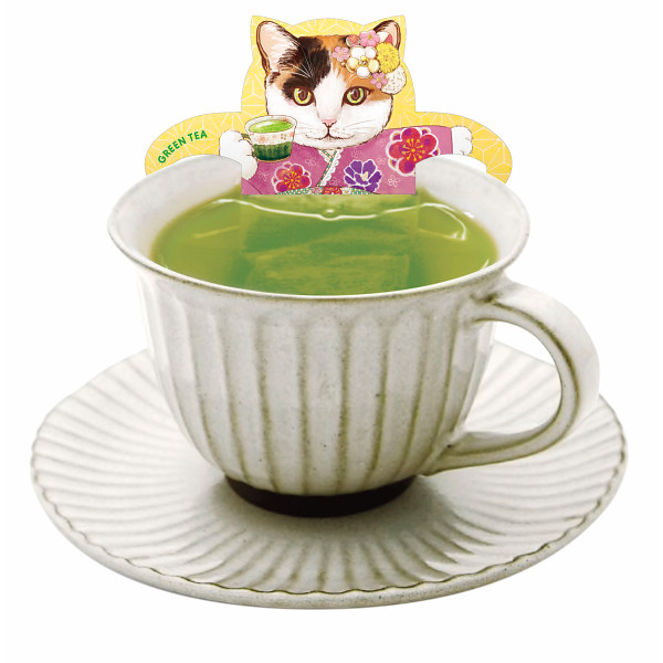 フックティー　ジャパンキャットカフェ（煎茶）のサムネイル画像1