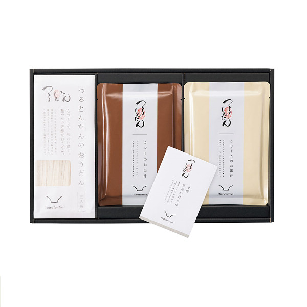 つるとんたん　かけ・カレー・クリームのおうどん（３人前）のサムネイル画像1