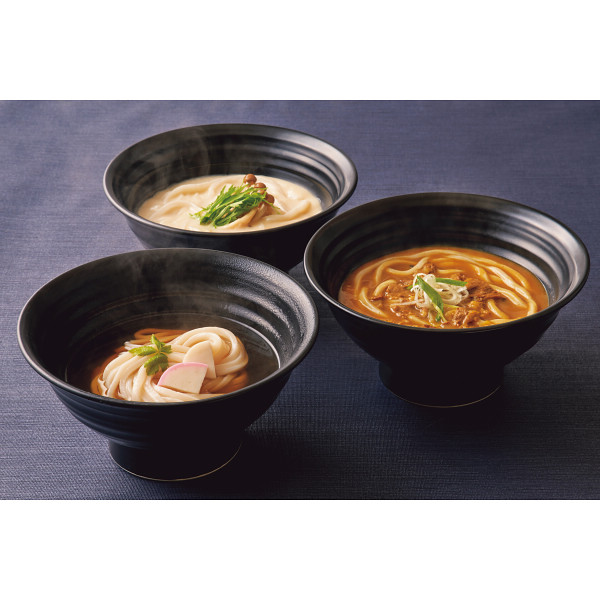 つるとんたん　かけ・カレー・クリームのおうどん（３人前）のサムネイル画像4