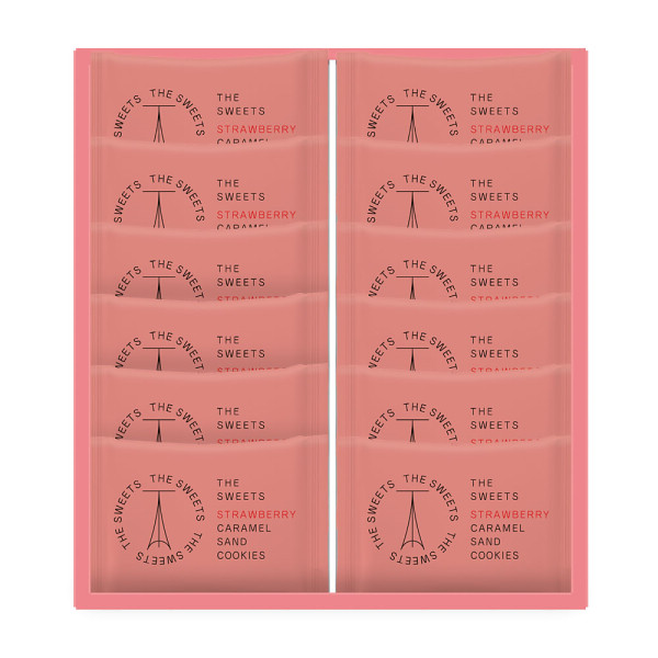 ザ・スウィーツ　苺キャラメルサンドクッキー（１２個）のサムネイル画像1