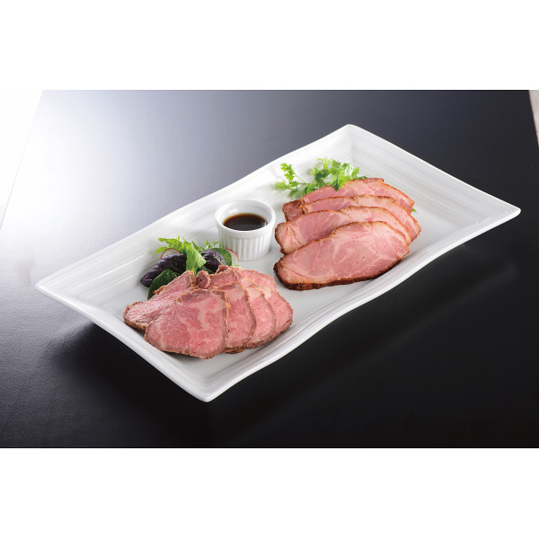 米久　王様のローストビーフ＆ローストポークセットのサムネイル画像1