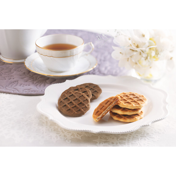 スイートバスケットワッフルクッキーセットのサムネイル画像1