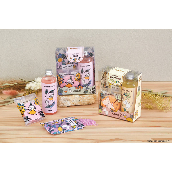 ムーミン　バスセット ローズのサムネイル画像1