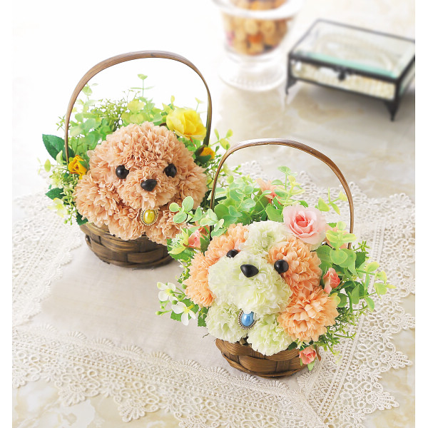 【母の日専用】フラワーパピー トイプードルのサムネイル画像2