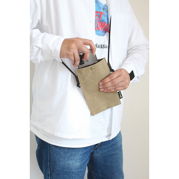 そだてる帆布Grough トートバッグ＆スマホミニショルダー