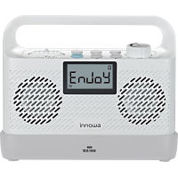 ｉｎｎｏｗａ　お手元テレビ用スピーカー（ラジオ付き）