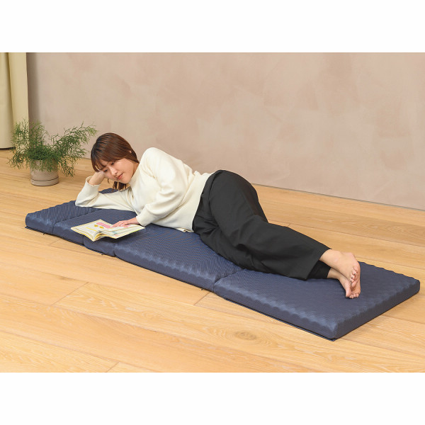 ｎｉｓｈｉｋａｗａ　ごろ寝マット　スイート ネイビーのサムネイル画像3