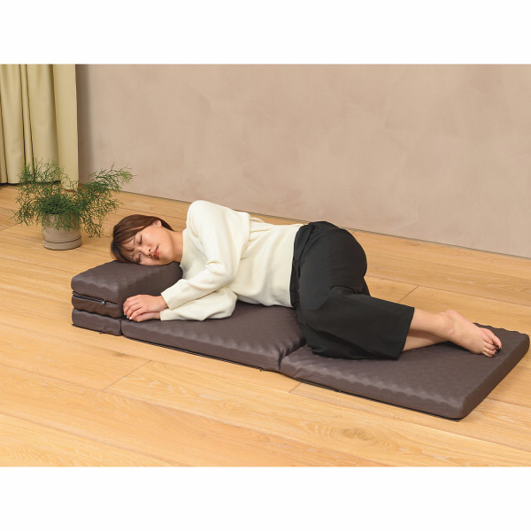 ｎｉｓｈｉｋａｗａ　ごろ寝マット　スイート ブラウンのサムネイル画像2