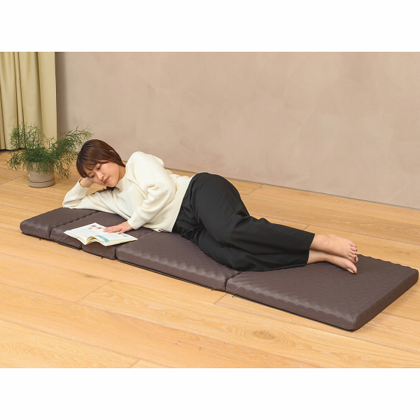 ｎｉｓｈｉｋａｗａ　ごろ寝マット　スイート ブラウンのサムネイル画像4