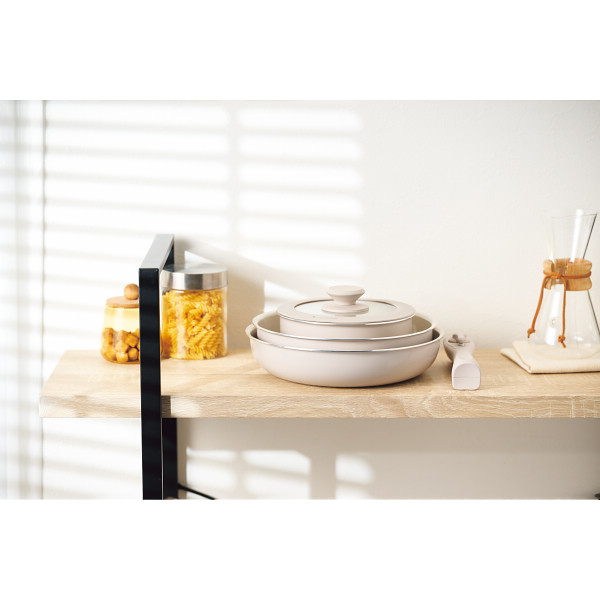 マジクック　セラミック加工　ＩＨ対応着脱ハンドルフライパン５点セットのサムネイル画像7