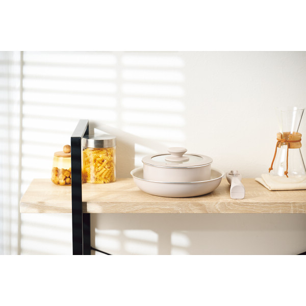 マジクック　セラミック加工　ＩＨ対応着脱ハンドルフライパン４点セットのサムネイル画像7