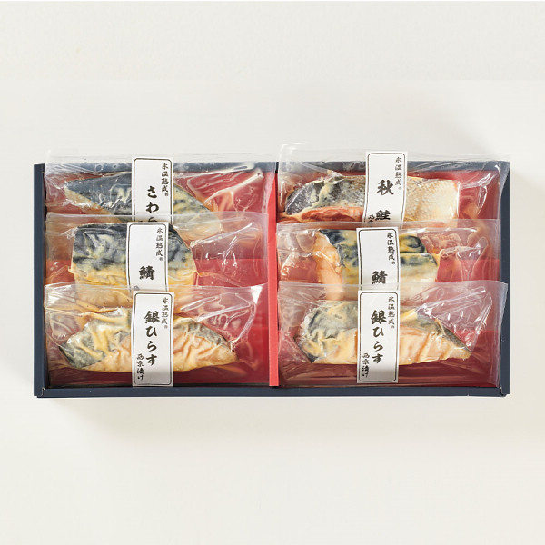 氷温熟成　西京漬ギフトセット（６切）のサムネイル画像1