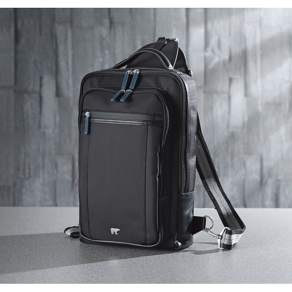 ゴールデンベアー　３ＷＡＹショルダーバッグ ブラックのサムネイル画像2