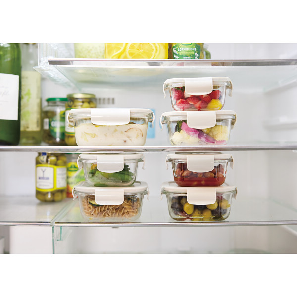 マジクック　レンジ対応　耐熱ガラス容器　７点セットのサムネイル画像6