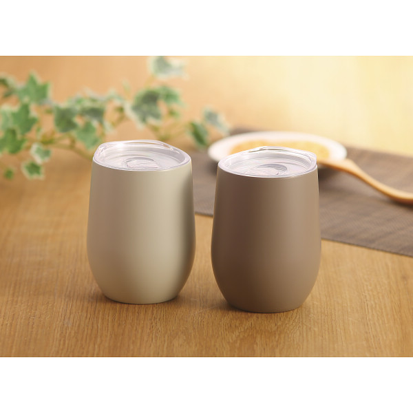 モルン　セラミック加工ステンレスタンブラー モカのサムネイル画像1