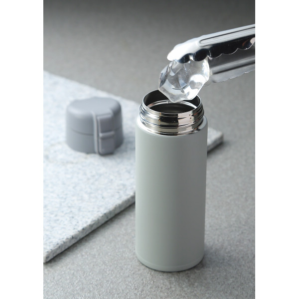 モルン　軽量ワンタッチステンレスボトル（３５０ｍｌ） クールグレイのサムネイル画像4