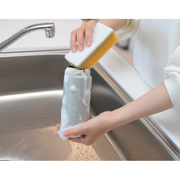 モルン　軽量ワンタッチステンレスボトル（３５０ｍｌ） クールグレイのサムネイル画像7