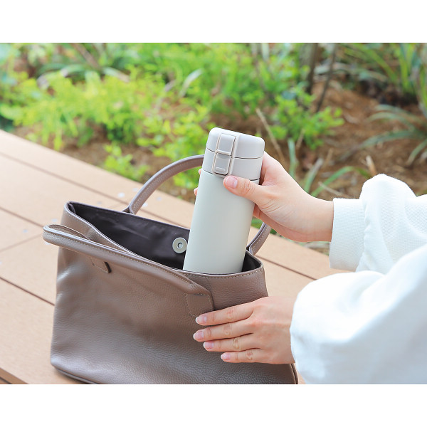 モルン　軽量ワンタッチステンレスボトル（３５０ｍｌ） クールグレイのサムネイル画像9