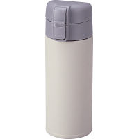 モルン　軽量ワンタッチステンレスボトル（３５０ｍｌ） クールグレイ 