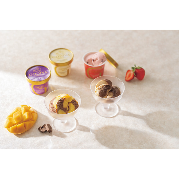 ゴディバ　アイスシーズナルコレクション（８個）のサムネイル画像1