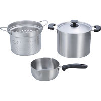 コンテント　パスタポット（２２ｃｍ）＆行平鍋（１６ｃｍ）