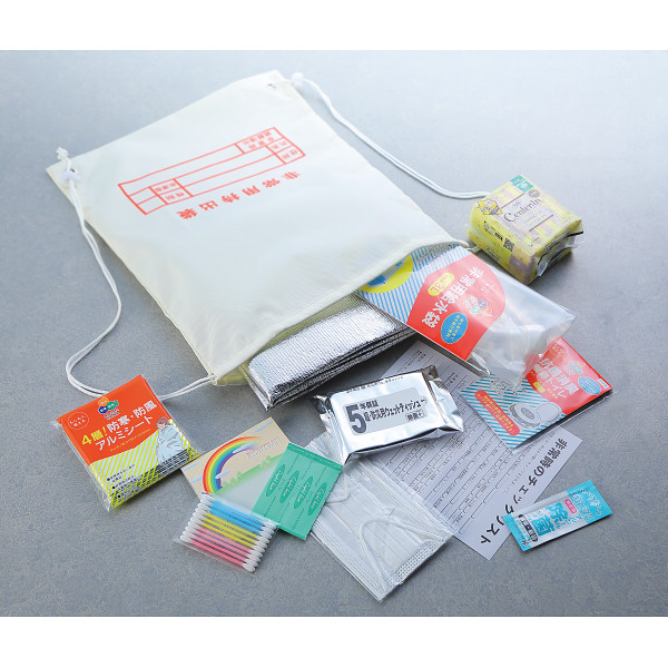 女性用非常持出袋セットのサムネイル画像1