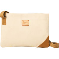 ＨａＬ　倉敷産帆布×姫路レザー　サコッシュ キナリ 