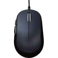 エレコム　５ボタン　ＢｌｕｅＬＥＤ　有線マウス