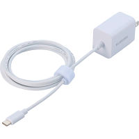 エレコム　Ｔｙｐｅ－Ｃ充電器　ＰＤ２０Ｗ　ケーブル一体型　１．５ｍ ホワイト 