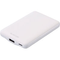 エレコム　モバイルバッテリー　５０００ｍＡｈ　最大１５Ｗ