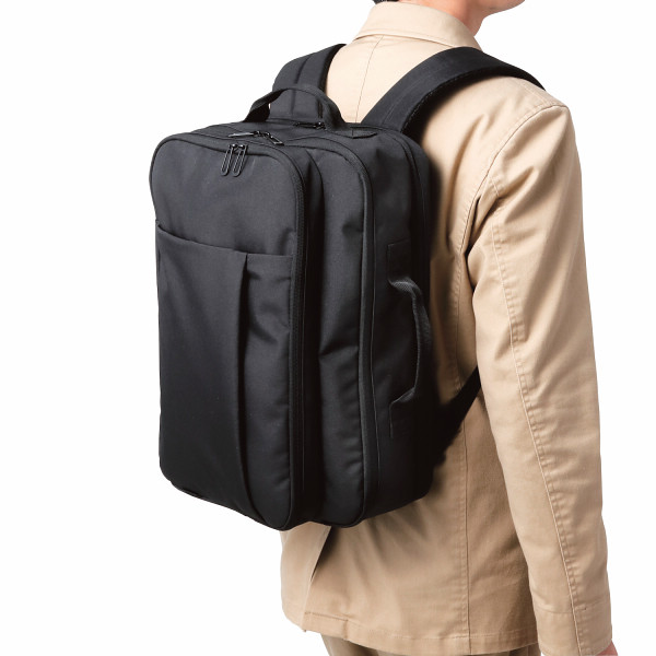 エレコム　２ＷＡＹ　ビジネスバッグパック　１５．６インチ ブラックのサムネイル画像2