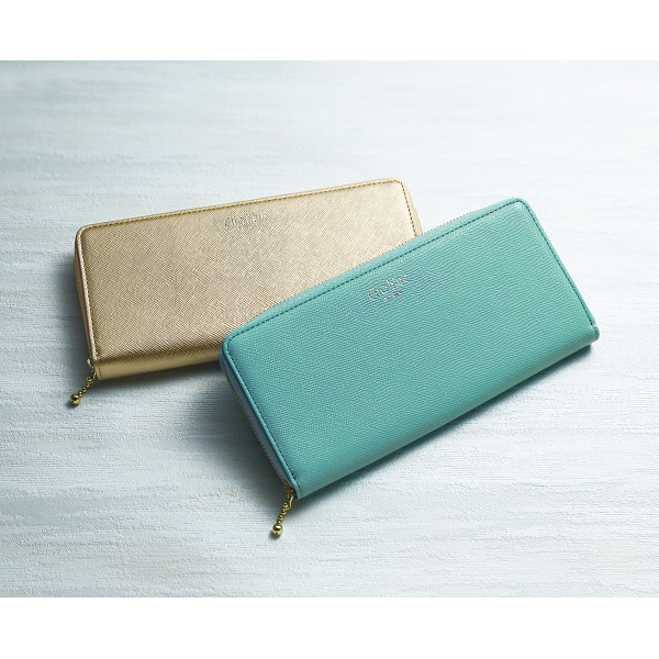 クリオブルー　ラウンドファスナー財布 ブルーのサムネイル画像2