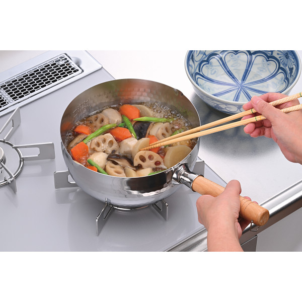 ステンレス雪平鍋（２２ｃｍ）目盛付のサムネイル画像1