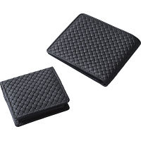 良品工房　日本製牛革型押財布セット