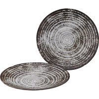 世界のありがとうに包まれたパスタ皿ペア