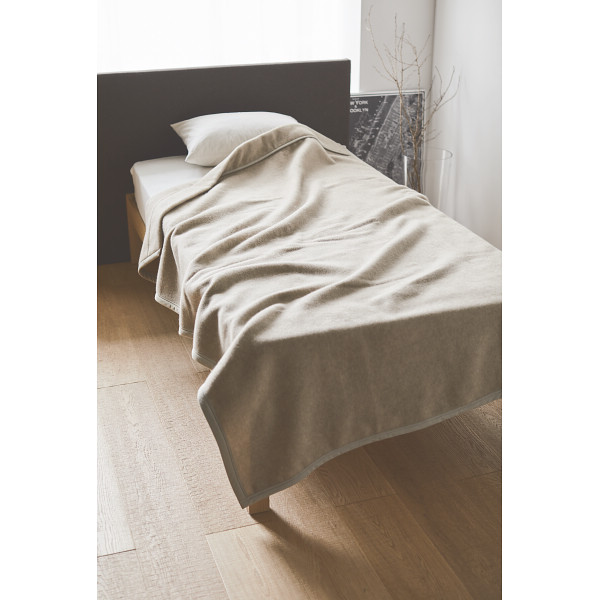 無着色カシミヤ毛布（毛羽部分）２枚セットのサムネイル画像3