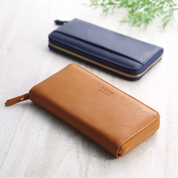 キッピス　ギャルソン長財布 キャメルのサムネイル画像2