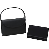 良品工房　日本製牛革２ウェイフォーマルバッグ（袱紗付）