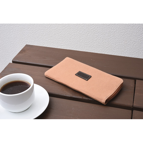 日本製柿渋染長財布のサムネイル画像2