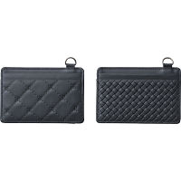 良品工房　日本製牛革型押しカード入れ