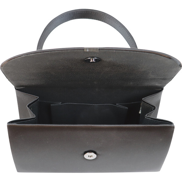 日本製フォーマルバッグ（袱紗付） ブラックのサムネイル画像1