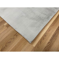 抗菌防臭ラビットファーラグ グレー 