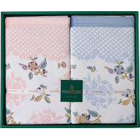 ミントン　綿毛布（毛羽部分）２枚セット