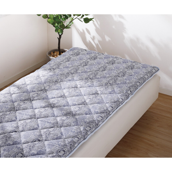 ニッケ　固綿入り３層敷きふとん グレーのサムネイル画像1