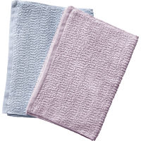 くらし想い　オーガニックコットン　スリムフェイスタオル２枚セット