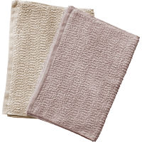 くらし想い　オーガニックコットン　スリムフェイスタオル２枚セット