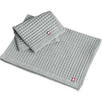 今治ワッフルソフト　フェイス・ハンドタオルセット